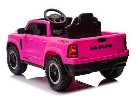Auto Na Akumulator ZB618 Dodge Ram Różowy Auto Na Akumulator ZB618 Dodge Ram Różowy