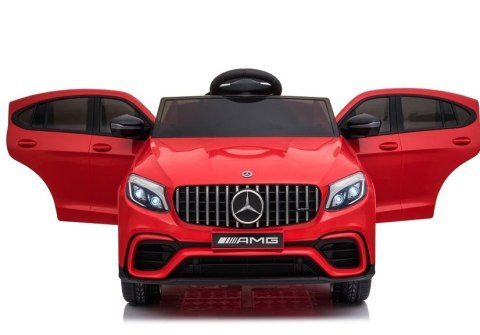 Auto na akumulator Mercedes GLC 63S QLS-5688 Czerwony 4x4 Auto na akumulator Mercedes GLC 63S QLS-5688 Czerwony 4x4