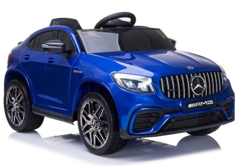 Auto na akumulator Mercedes GLC 63S QLS-5688 Niebieski 4x4 Auto na akumulator Mercedes GLC 63S QLS-5688 Niebieski 4x4