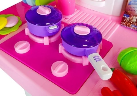 Kuchnia Woda Garnki Artykuły Spożywcze Na Baterie Dźwięk Różowa Kuchnia Woda Garnki Artykuły Spożywcze Na Baterie Dźwięk Różowa