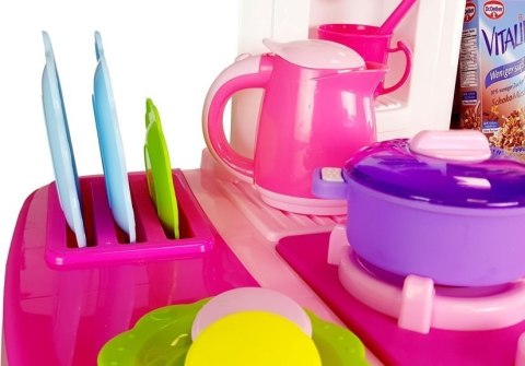 Kuchnia Woda Garnki Artykuły Spożywcze Na Baterie Dźwięk Różowa Kuchnia Woda Garnki Artykuły Spożywcze Na Baterie Dźwięk Różowa