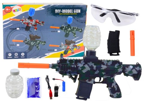 Pistolet Karabin Na Kulki Wodne M416 Automatyczny Okulary Pasek Pistolet Karabin Na Kulki Wodne M416 Automatyczny Okulary Pasek