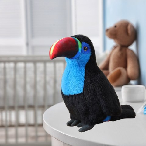 Plush Toucan Bird Plush Toy Mascot Cuddly Toy Blue 35cm Plush Toucan Bird Plush Toy Mascot Cuddly Toy Blue 35cm
