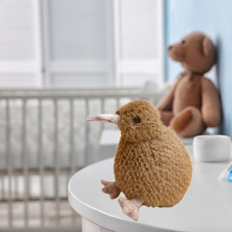 Pluszowy Ptak Kiwi Pluszak Maskotka Przytulanka Jasnobrązowy 17cm Pluszowy Ptak Kiwi Pluszak Maskotka Przytulanka Jasnobrązowy 17cm