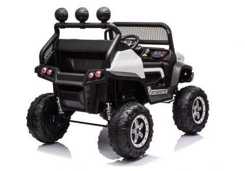 Pojazd na Akumulator Mercedes Unimog S Biały Pojazd na Akumulator Mercedes Unimog S Biały