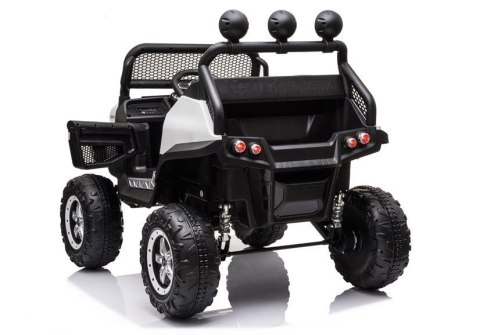 Pojazd na Akumulator Mercedes Unimog S Biały Pojazd na Akumulator Mercedes Unimog S Biały