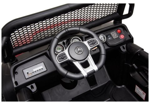 Pojazd na Akumulator Mercedes Unimog S Biały Pojazd na Akumulator Mercedes Unimog S Biały