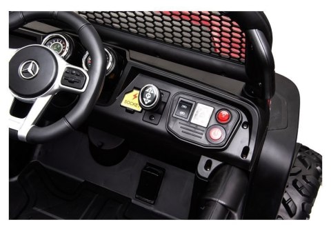 Pojazd na Akumulator Mercedes Unimog S Biały Pojazd na Akumulator Mercedes Unimog S Biały