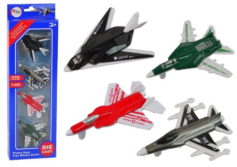 Zestaw Samoloty Odrzutowce 1:400 4 Szt Zestaw Samoloty Odrzutowce 1:400 4 Szt