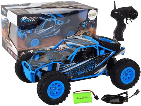 Autko Terenowe Zdalnie Sterowane R/C 1:24 Niebieskie Autko Terenowe Zdalnie Sterowane R/C 1:24 Niebieskie
