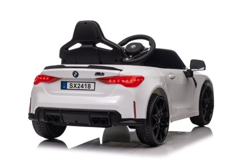 Auto Na Akumulator BMW M4 Białe Auto Na Akumulator BMW M4 Białe