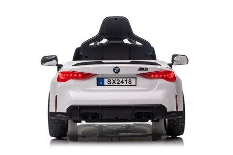 Auto Na Akumulator BMW M4 Białe Auto Na Akumulator BMW M4 Białe