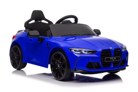 Auto Na Akumulator BMW M4 Lakierowane Niebieskie Auto Na Akumulator BMW M4 Lakierowane Niebieskie