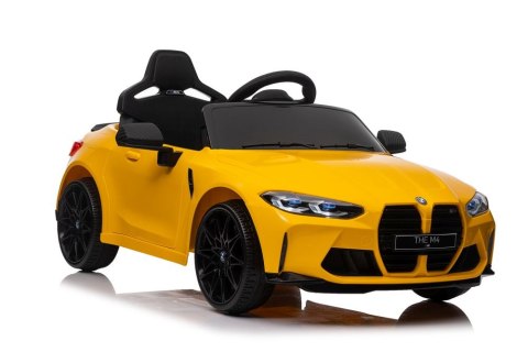 Auto Na Akumulator Bmw M4 Zółte Auto Na Akumulator Bmw M4 Zółte