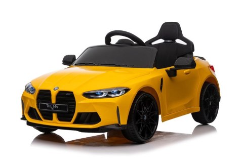 Auto Na Akumulator Bmw M4 Zółte Auto Na Akumulator Bmw M4 Zółte