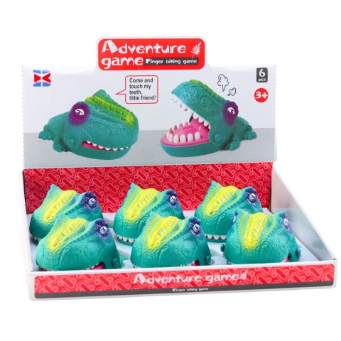 Gra Zręcznościowa Gryzący Atakujący Dinozaur Zielony Gra Zręcznościowa Gryzący Atakujący Dinozaur Zielony