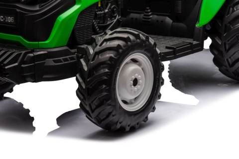 Traktor Na Akumulator HC-306 Zielony 24V Traktor Na Akumulator HC-306 Zielony 24V