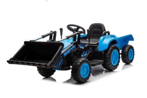 Traktor Na Akumulator Z Łyżką BW-X002A Niebieski Traktor Na Akumulator Z Łyżką BW-X002A Niebieski