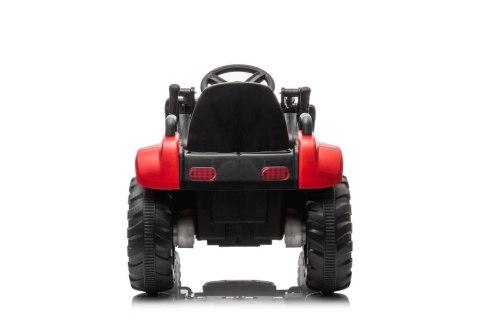 Traktor Na Akumulator Z łyżką BW-X002A Czerwony Traktor Na Akumulator Z łyżką BW-X002A Czerwony