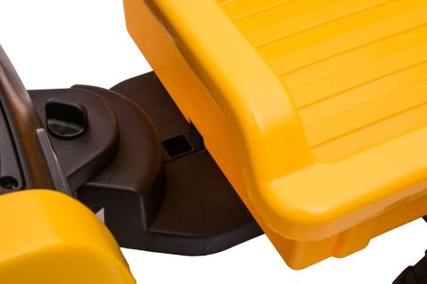 Traktor Na Akumulator Z łyżką BW-X002A Żółty Traktor Na Akumulator Z łyżką BW-X002A Żółty