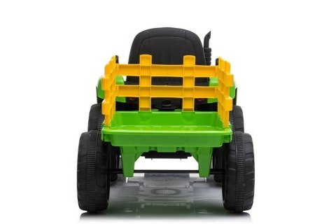 Traktor na Akumulator z Przyczepą XMX611 Zielony Traktor na Akumulator z Przyczepą XMX611 Zielony
