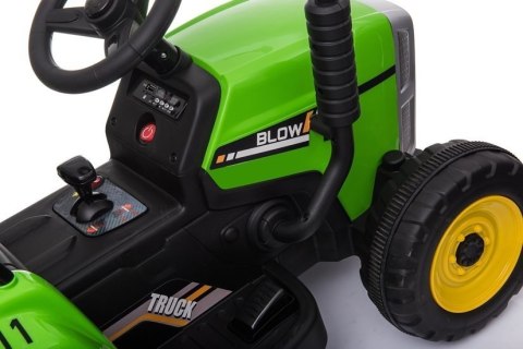 Traktor na Akumulator z Przyczepą XMX611 Zielony Traktor na Akumulator z Przyczepą XMX611 Zielony