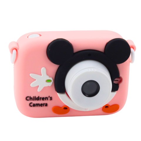 Aparat Cyfrowy Dla Dzieci Myszka Różowy 48Mpx HD 1080P Aparat Cyfrowy Dla Dzieci Myszka Różowy 48Mpx HD 1080P