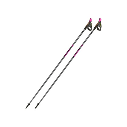 Kije Nordic Walking FIZAN RUNNER Różowe - 40% Carbonu