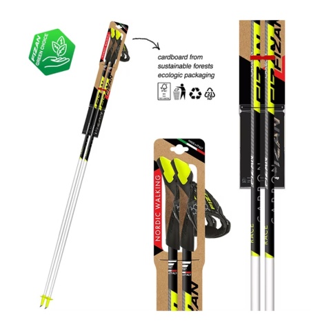 Kije Nordic Walking FIZAN CARBON RACE - 80% Carbonu