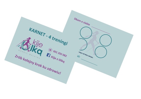 Karnet - 4 treningi Nordic Walking