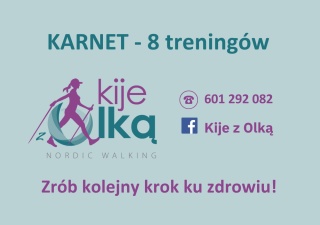 Karnet - 8 treningów Nordic Walking