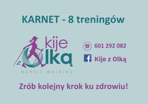 Karnet - 8 treningów Nordic Walking